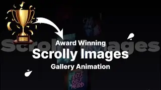 Award Winning Gallery Image Scrolling Animation 🏆 | Animate On Scroll