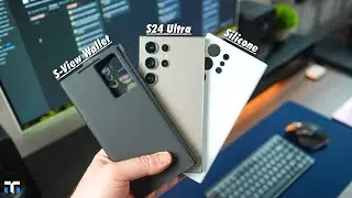 Samsung Galaxy S24 Ultra Official S-View Wallet & Silicone Case Review!