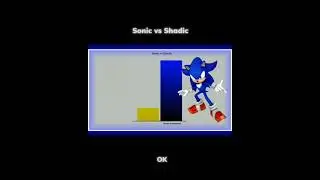 Sonic Vs Shadic Power Levels - Shorts