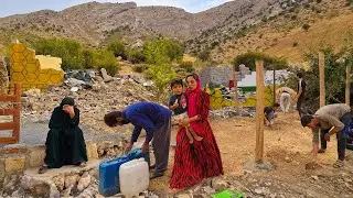 "Amir and His Family Leave Their Devastated Farm for a New Start"💛