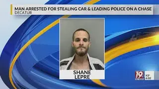 Man Arrested For Stealing Car And Leading Police On A Chase | June 24, 2024 | News 19 at 6 p.m.