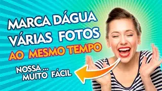 Como colocar marca d'água em varias fotos ao mesmo tempo sem programa