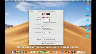 HOW TO CHANGE OR ADJUST THE SYSTEM ACCENT COLOR IN MAC OS MOJAVE