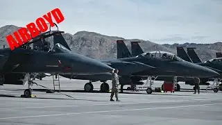 Red Flag 24-2 Ramp Operations • Nellis AFB