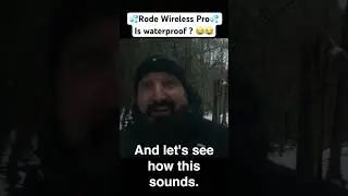 Is the Rode Wireless Pro really waterproof? #rodewirelessgo