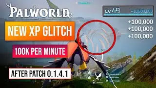 Palworld XP Farm | New XP Glitch After Patch 0.1.4.1! Level 50 In Minutes!