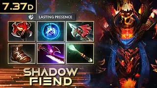 [CARRY] SKITER SHADOW FIEND 7.37 | #Dota2 #4K