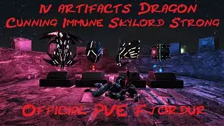 Ark Official PVE: Getting Dragon artifacts; Cunning - Immune - Skylord - Strong / Fjordur