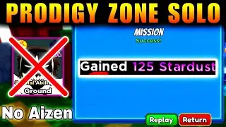 ASTD PRODIGY ZONE SOLO (No Aizen/4 units) | All Star Tower Defense Roblox