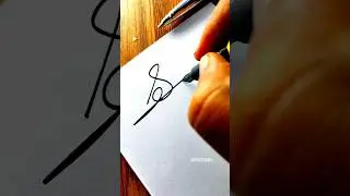 Do this for S letter signature Sai