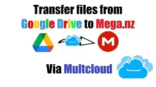 How to transfer files from Google Drive to Mega.nz