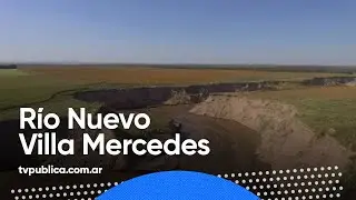 Se abrió la tierra y apareció un río en Villa Mercedes San Luis - Todos Estamos Conectados