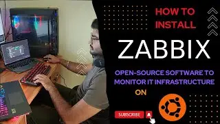 How to install Zabbix (software tool to monitor IT infrastructure) Agent on Ubuntu