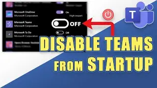 STOP Teams from Starting Automatically (DISABLE AUTOSTART)