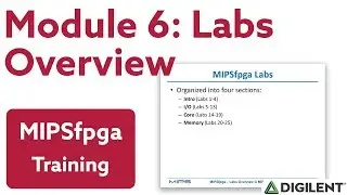 MIPSfpga - Module 6: Labs Overview