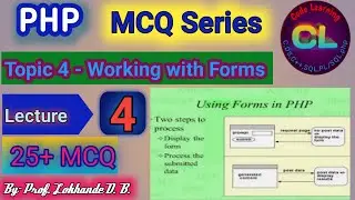 PHP MCQ Lecture 4|PHP Basic MCQ |PHP mcq series |Working with forms MCQ |Code Learning