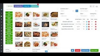 Restaurant Point of Sale (POS) With Online Order System