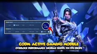 OVERLOCK PERFORMANCE WITHOUT ROOT IN COD MOBILE | Gaming Module CODM 2024