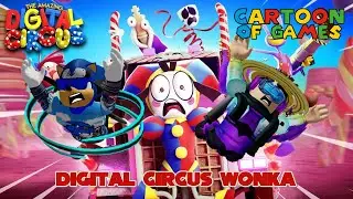 Digital Circus Di Dunia Permen 🎪🍬 [THE AMAZING DIGITAL CIRCUS - Ep 2: Candy Carrier Chaos! Reaction]