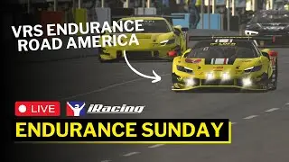 GT3 SUNDAY! | VRS Sprint & GT3 Challenge @ Road America| iRacing