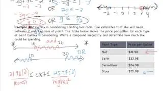 1.6: Solving Compound and Absolute Value Inequalities (part 1 - day 6)