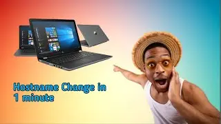 How to change Computer Name on Windows 10| PC name change|How to change hostname in windows.