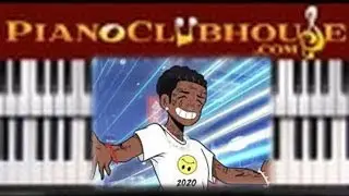 🎹FUTSAL SHUFFLE - Lil Uzi Vert (FULL TUTORIAL easy piano lesson free)