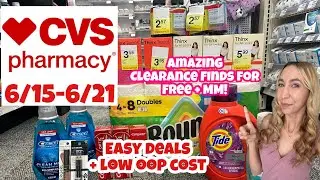 CVS HAUL 6/15-6/21| NEWBIE FRIENDLY DEALS | ROLLING REWARDS FOR LOW OOP COST | CLEARANCE FINDS!