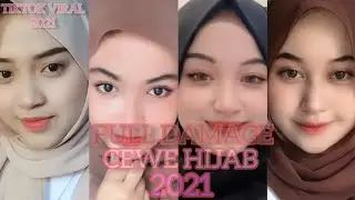 FULL DAMAGE CEWE HIJAB TERBARU 2021#tiktok #story #cewekcantik