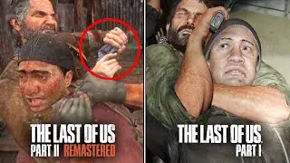 TLOU 2 Remastered VS. TLOU 1 Remake - JOEL's Combat System Comparison