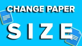 How to Change Paper Size on Google docs (2022)