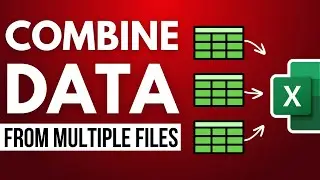 COMBINE Data from Different Workbooks! - Excel Power Query