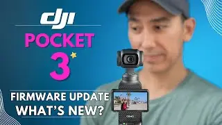 DJI OSMO POCKET 3 Firmware UPDATE, New Features! How to Update Firmware