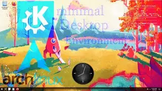 Arch Linux KDE minimal Desktop Environment Installation