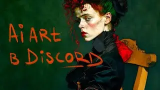 /AI ART/ Как создавать ИИ портреты через Discord сервер MidJourney