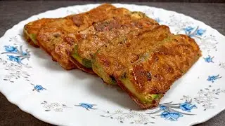 Zucchini is tastier than meat/ I cook zucchini so easy and tasty/Recipe in 10 minutes!