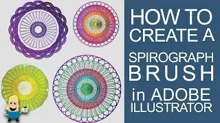 HOW TO CREATE A SPIROGRAPH BRUSH IN ADOBE ILLUSTRATOR