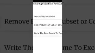 pandas drop duplicate, pandas remove duplicate for column value, #pandas #python