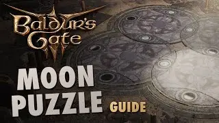 Baldur's Gate 3 Moon Puzzle Walkthrough Guide (Defiled Temple, Underdark Entrance)