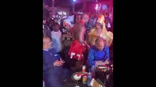 Seun Kuti with his siblings ayeni Kuti and Femi Kuti at his birthday party #BBKat40 #Shorts