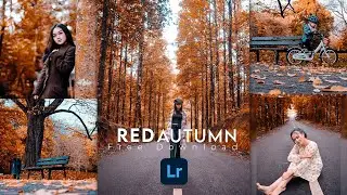 Red Autumn Presets | Lightroom Mobile Tutorial | Free Lightroom Presets Dng