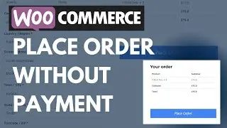 How To Place Order Without Payment for WooCommerce | WP Ustaad