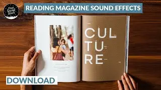 Reading Magazine Sound Effects