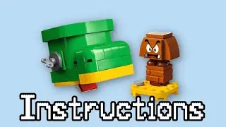 LEGO Mario: Goomba’s Shoe set Instructions! | Set 71404