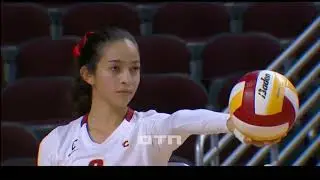 #tb Samantha Bricio (USC) vs Pepperdine 150910