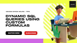 Creating Dynamic SQL Queries using Custom Formulas