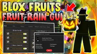 [FRUIT RAIN] Roblox Blox Fruits Script PASTEBIN 2023 : AutoFarm + Devil  Fruit Sniper + Auto Raid!