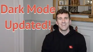 Youtube Dark Mode Updates