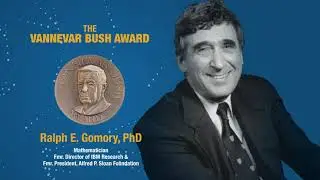 Ralph Gomory Wins the 2021 Vannevar Bush Award from the NSB