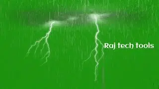 GREEN SCREEN RAIN EFFECTS 2021 [4K VIDEO]